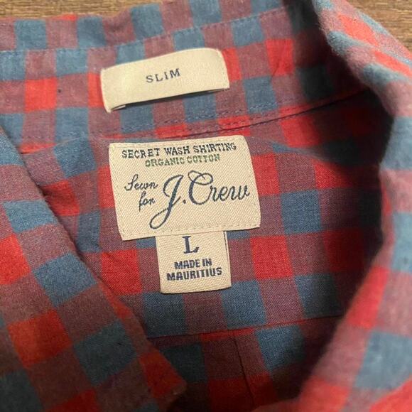 J crew casual mens button up - Picture 2 of 4